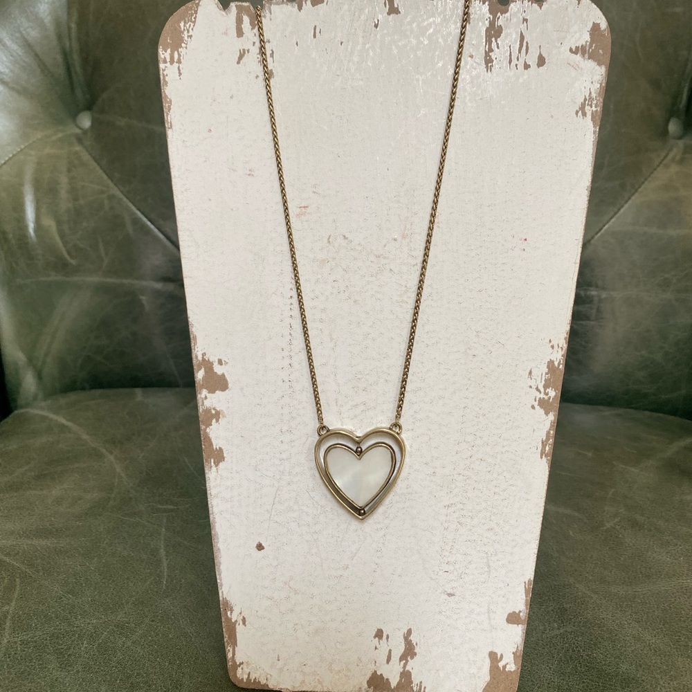 Lucky Brand Heart Necklace - Picture 3 of 11